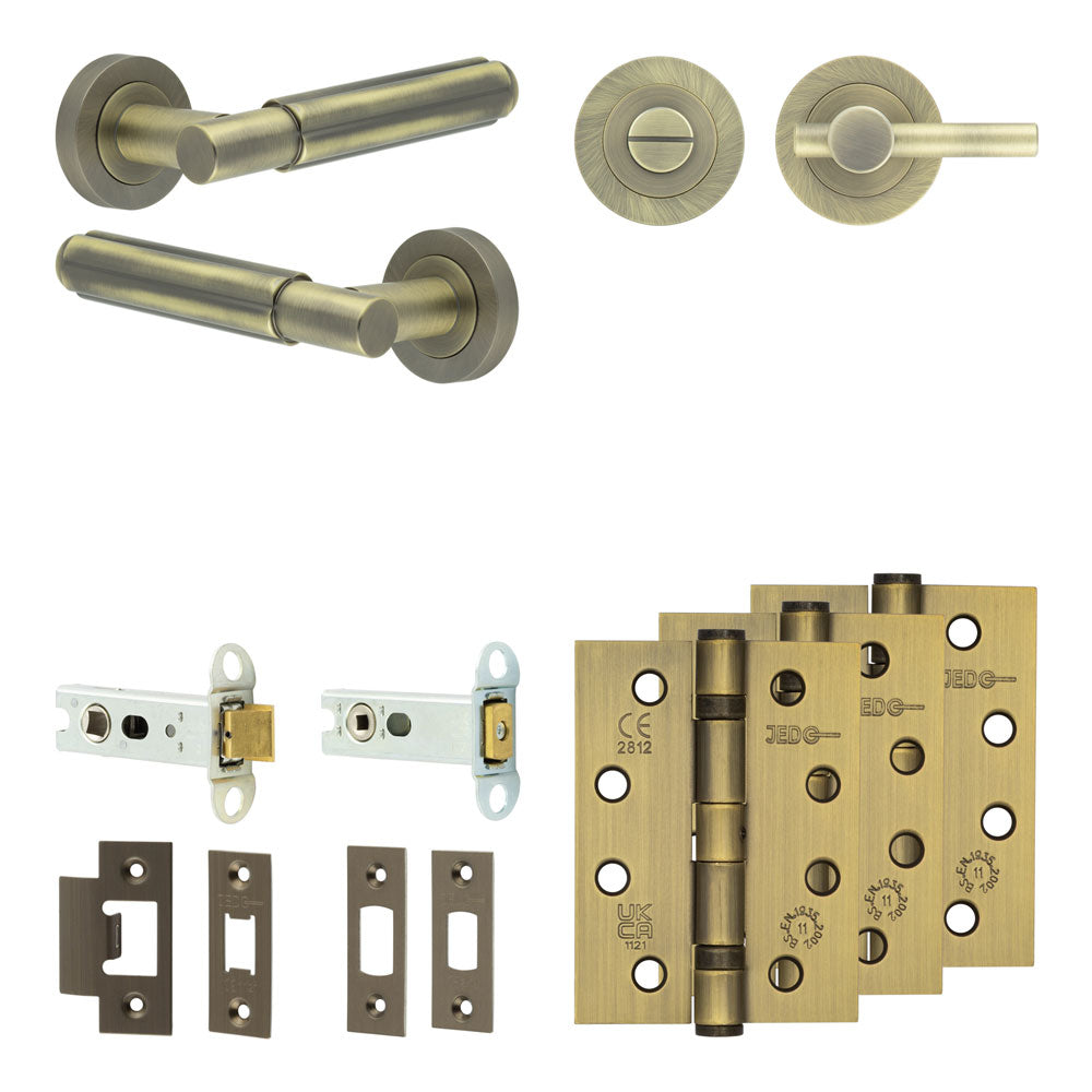 Bloom Tubular Bathroom Pack – Plain Thumb Turn