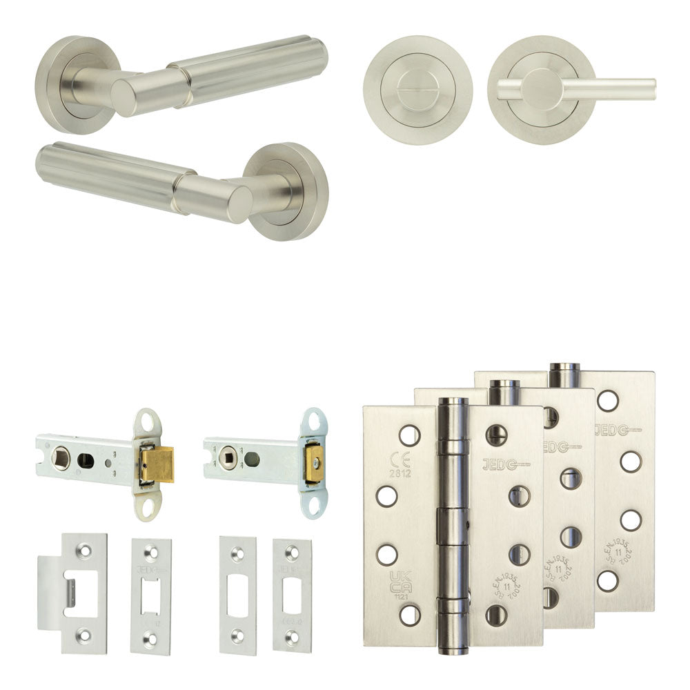 Bloom Tubular Bathroom Pack – Plain Thumb Turn