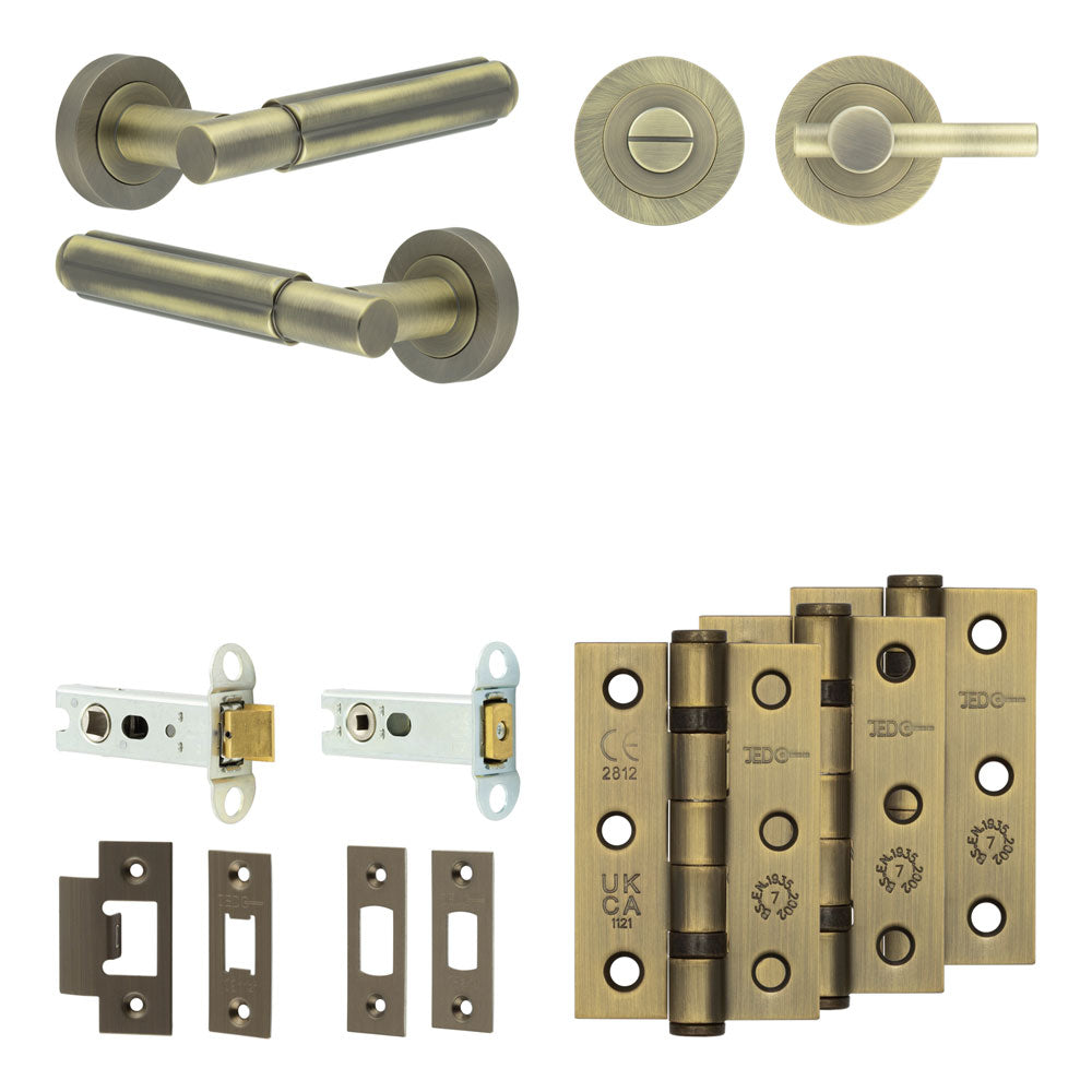 Bloom Tubular Bathroom Pack – Plain Thumb Turn