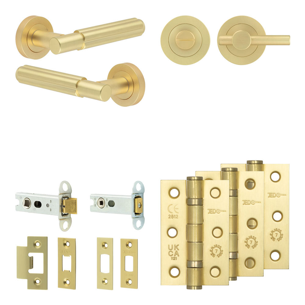 Bloom Tubular Bathroom Pack – Plain Thumb Turn