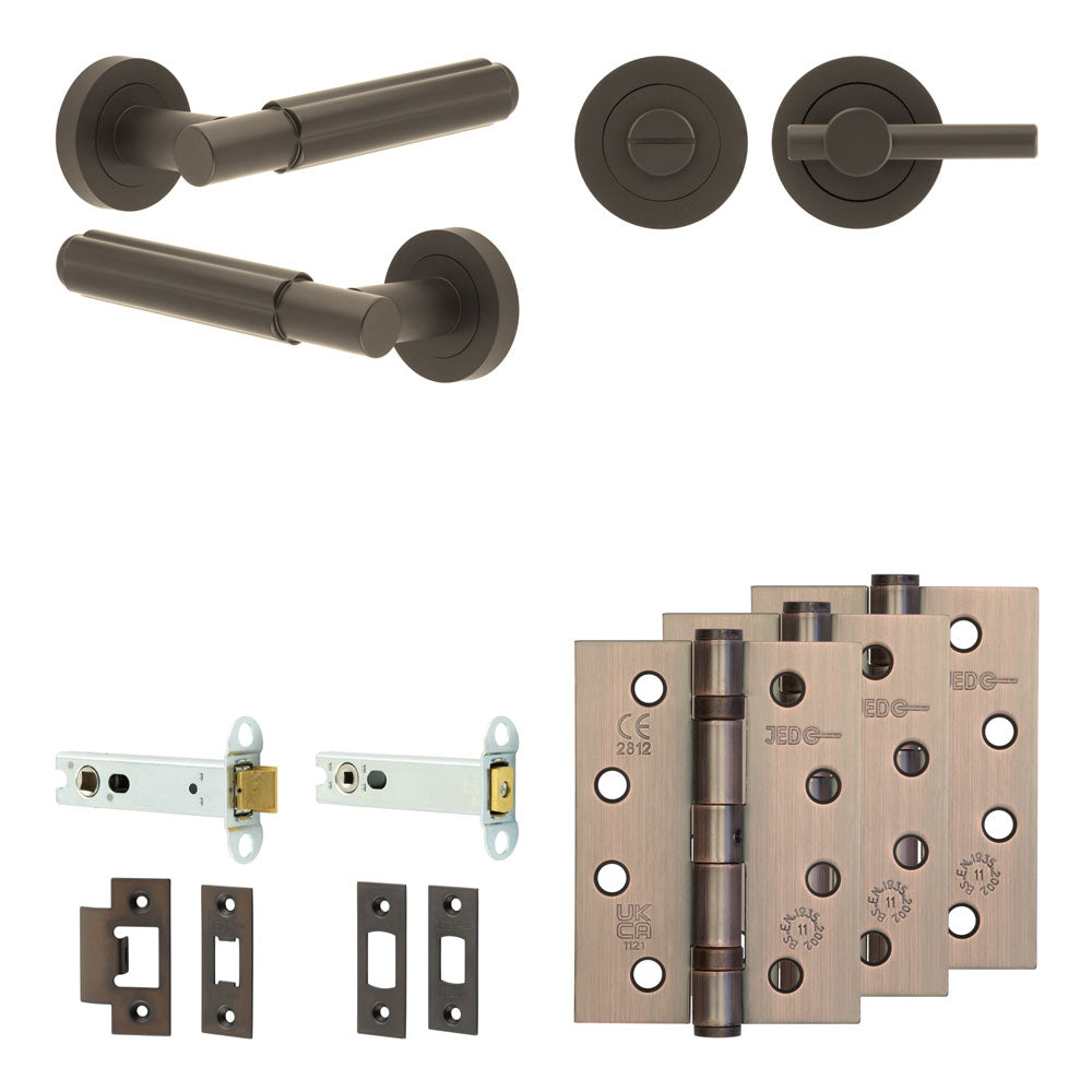 Bloom Tubular Bathroom Pack – Plain Thumb Turn