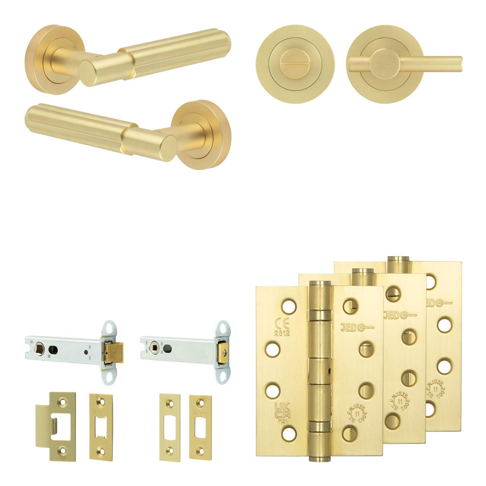 Bloom Tubular Bathroom Pack – Plain Thumb Turn