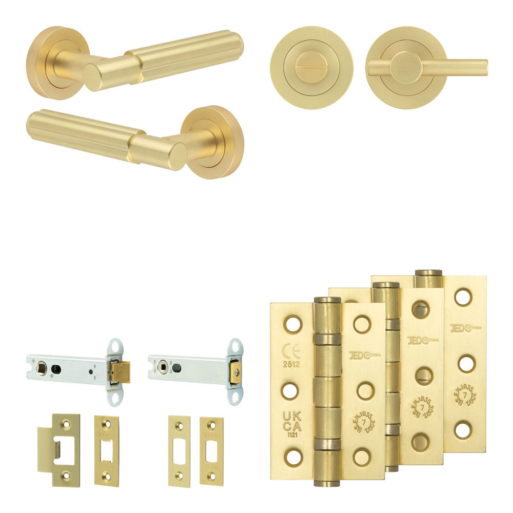 Bloom Tubular Bathroom Pack – Plain Thumb Turn