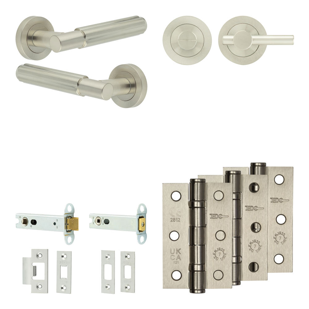 Bloom Tubular Bathroom Pack – Plain Thumb Turn