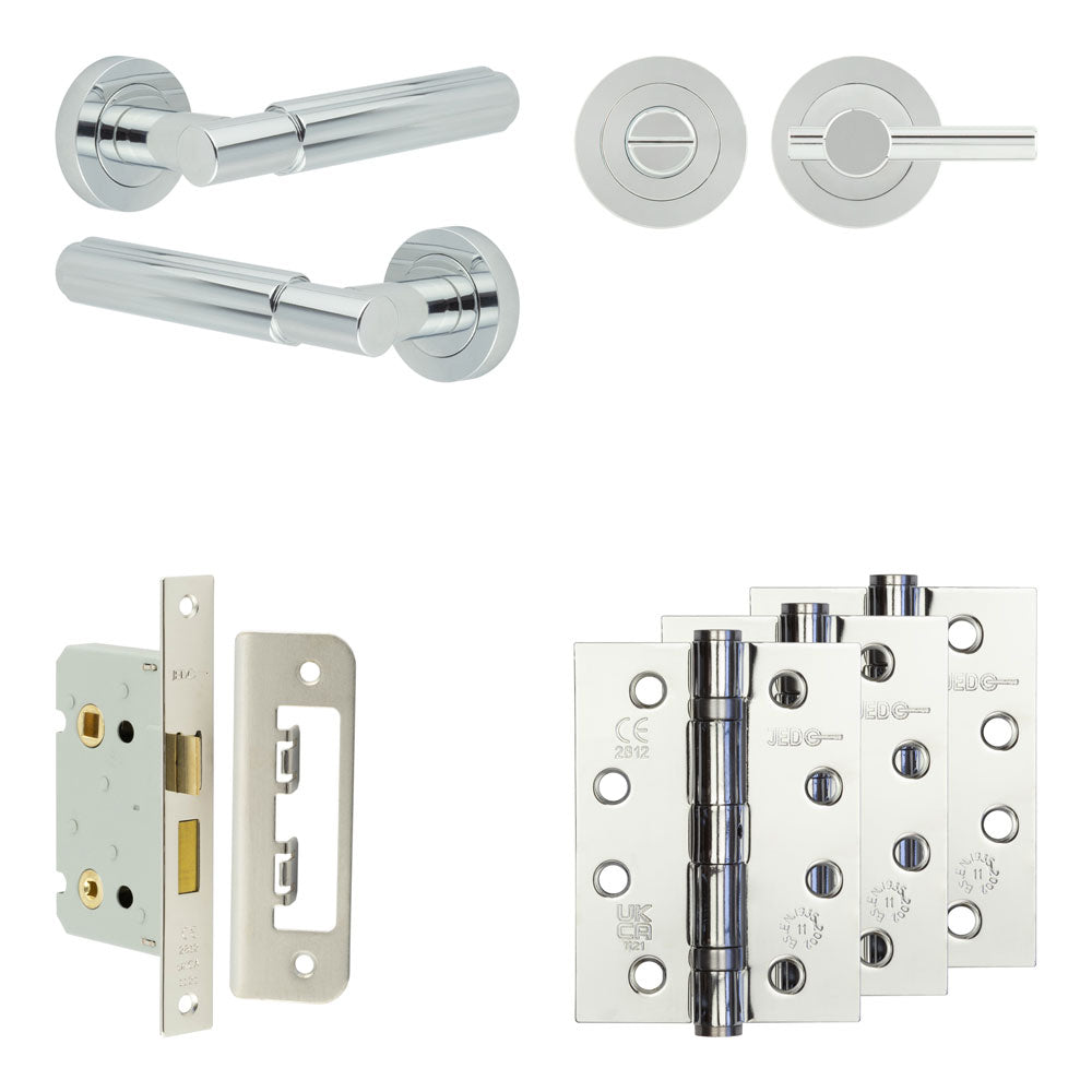 Bloom Bathroom Lock Pack – Plain Thumb Turn