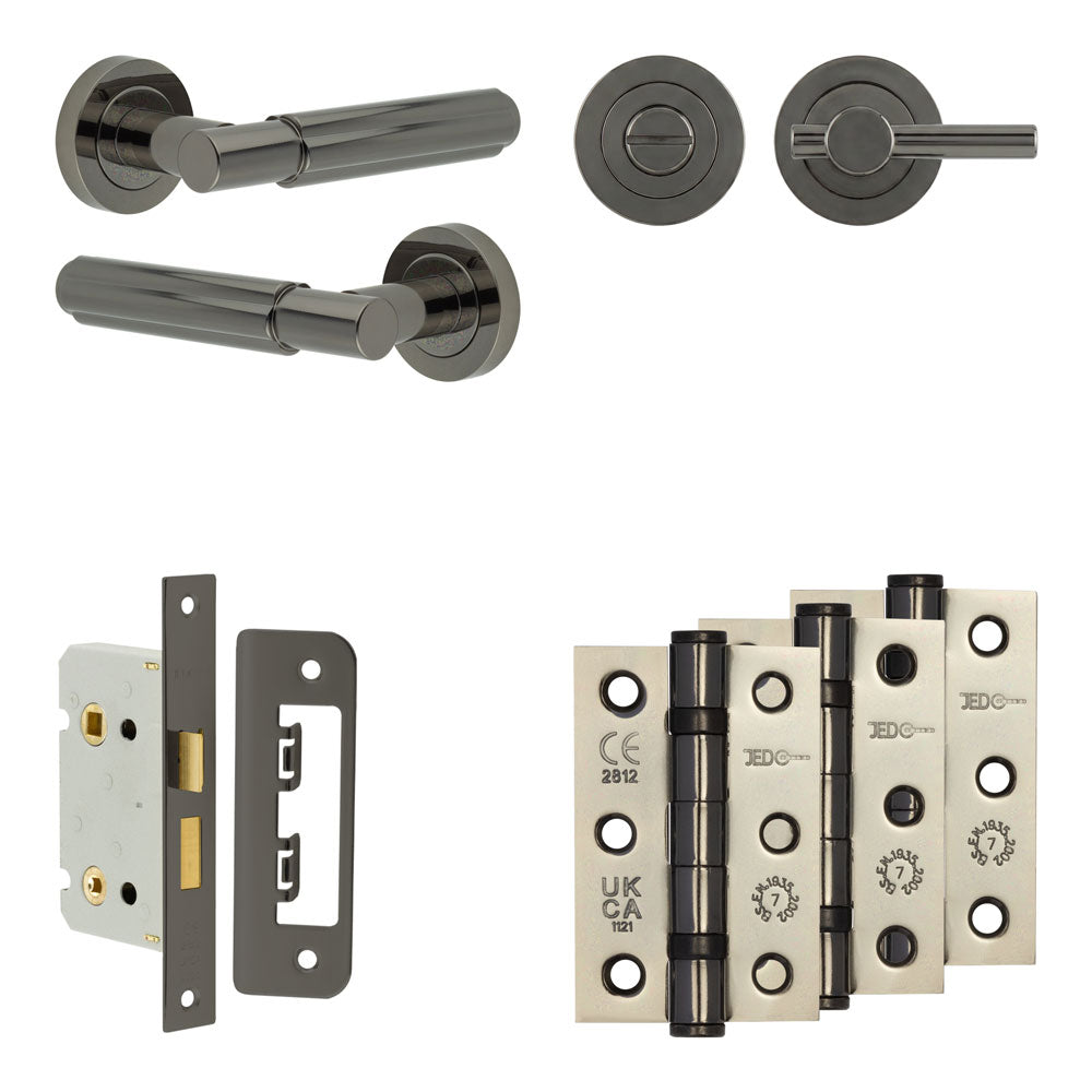 Bloom Bathroom Lock Pack – Plain Thumb Turn
