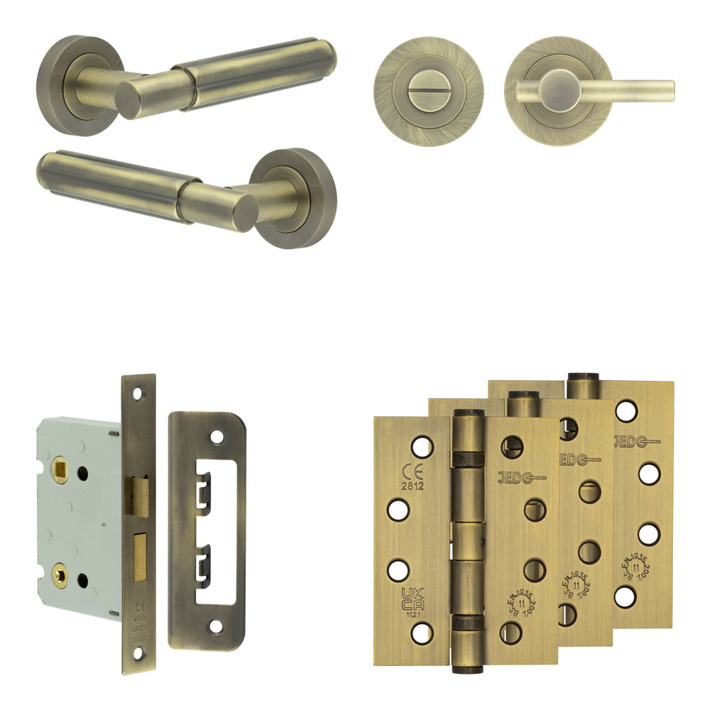 Bloom Bathroom Lock Pack – Plain Thumb Turn