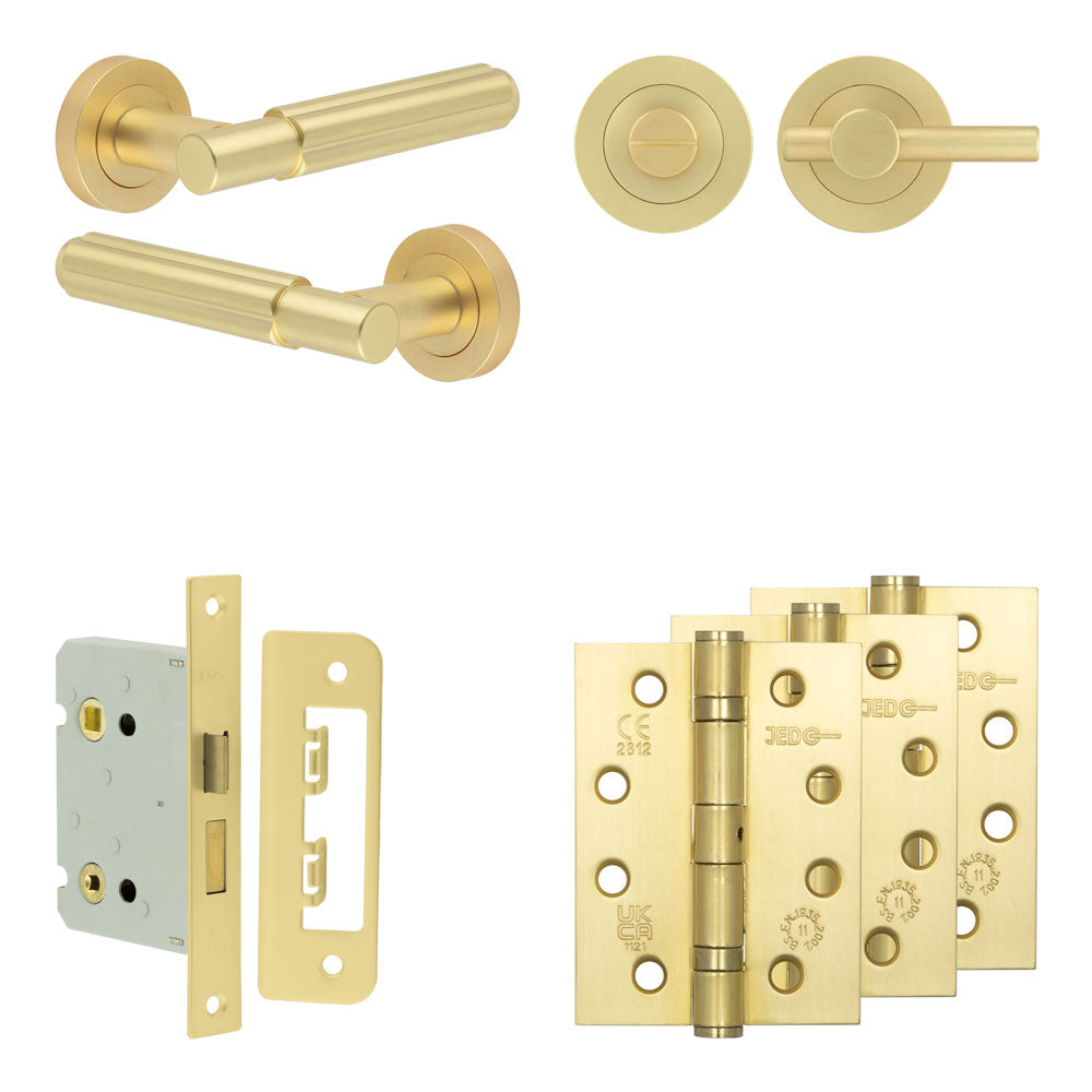 Bloom Bathroom Lock Pack – Plain Thumb Turn