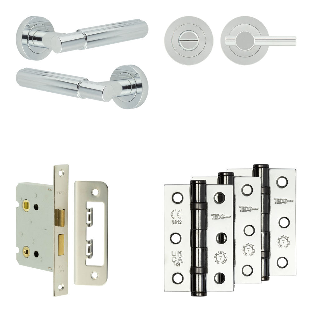 Bloom Bathroom Lock Pack – Plain Thumb Turn