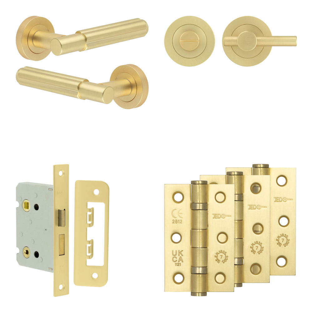 Bloom Bathroom Lock Pack – Plain Thumb Turn