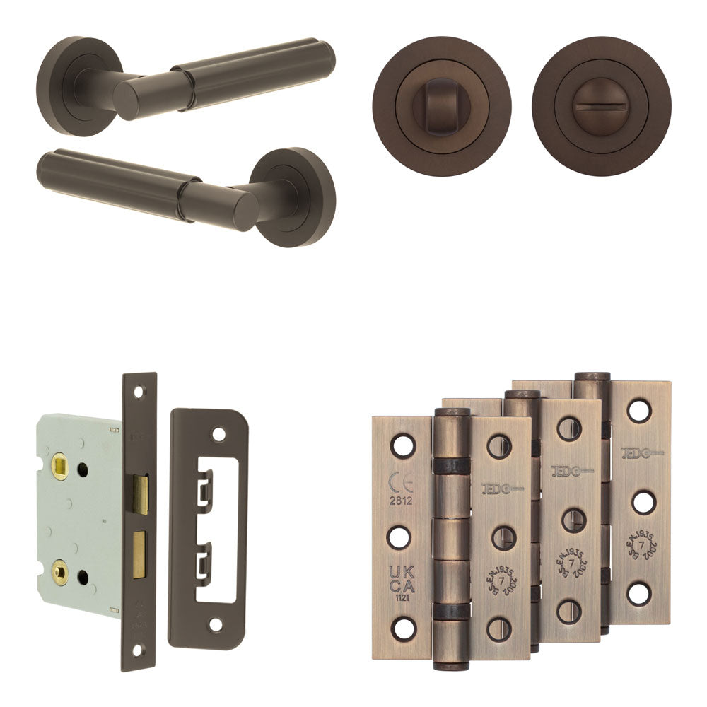 Bloom Bathroom Lock Pack – Standard Thumb Turn