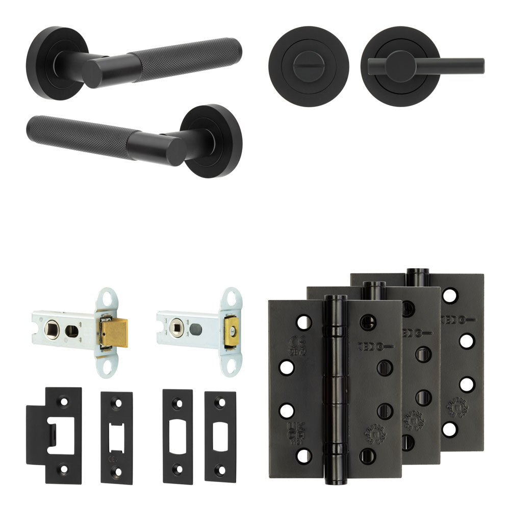 Bari Tubular Bathroom Pack – Plain Thumb Turn