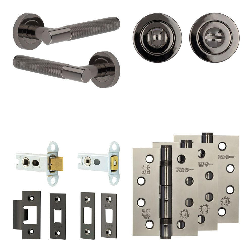 Bari Tubular Bathroom Pack – Standard Thumb Turn
