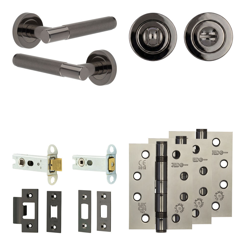 Bari Tubular Bathroom Pack – Standard Thumb Turn