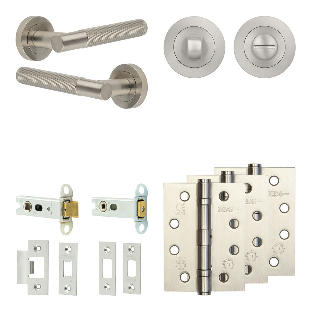 Bari Tubular Bathroom Pack – Standard Thumb Turn