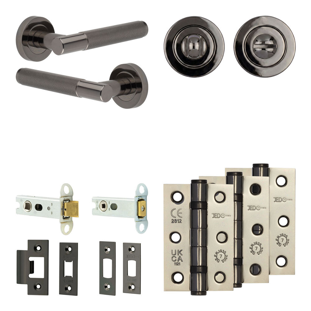 Bari Tubular Bathroom Pack – Standard Thumb Turn