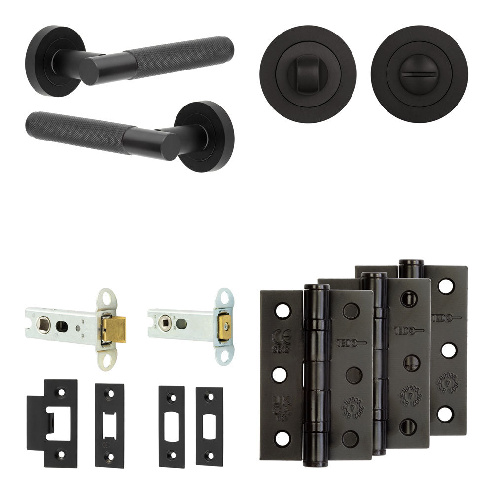 Bari Tubular Bathroom Pack – Standard Thumb Turn