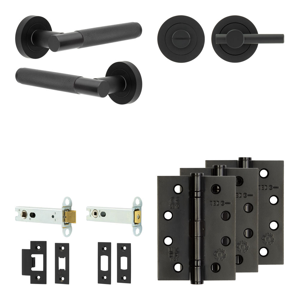 Bari Tubular Bathroom Pack – Plain Thumb Turn