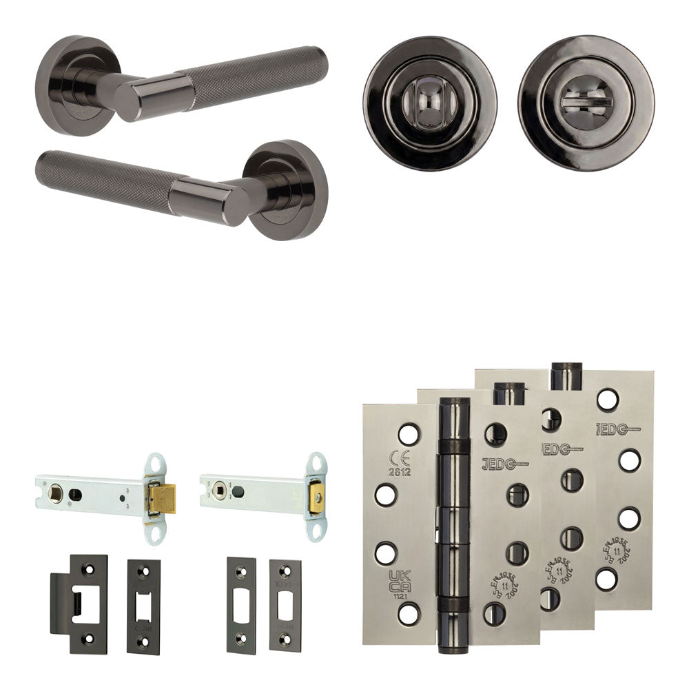 Bari Tubular Bathroom Pack – Standard Thumb Turn