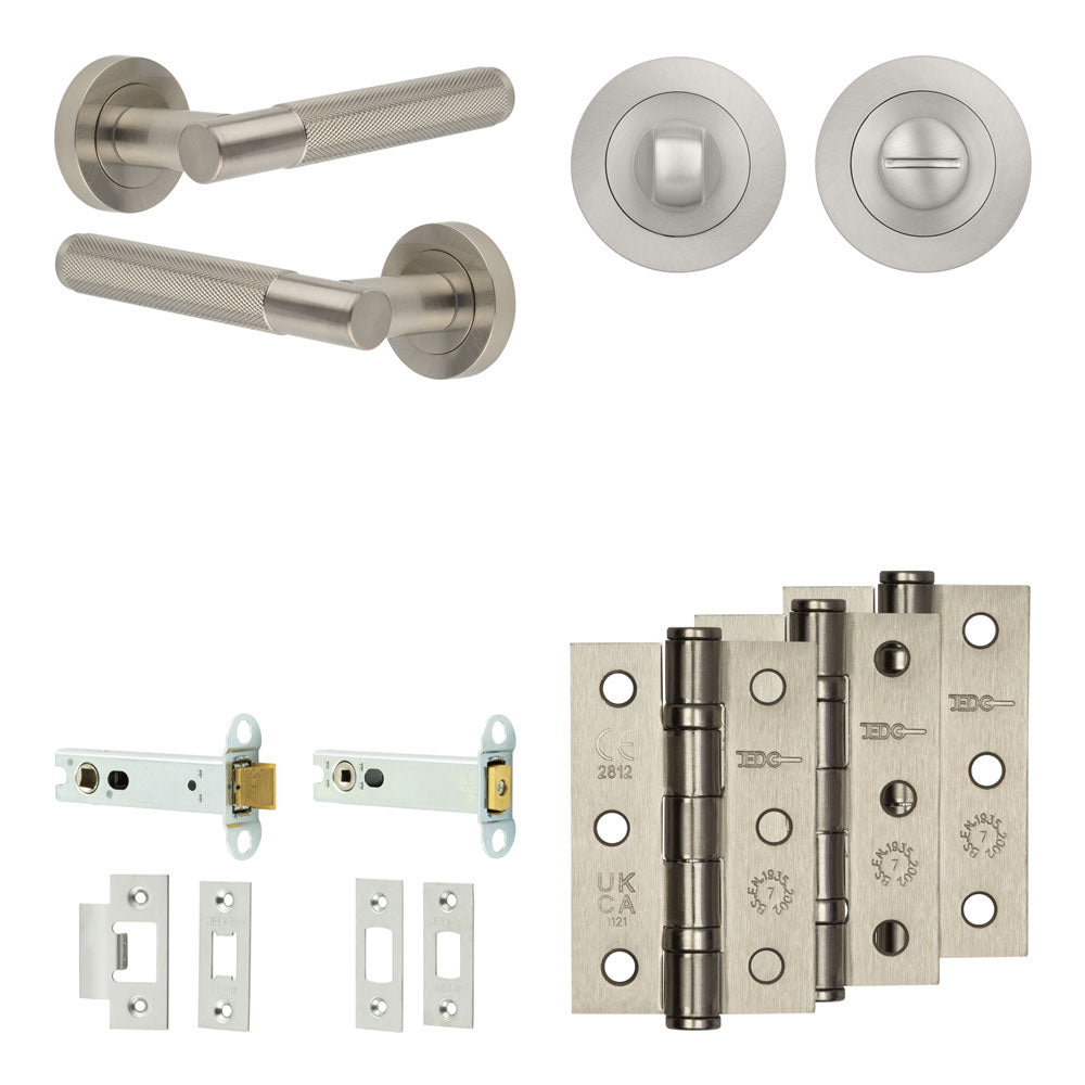 Bari Tubular Bathroom Pack – Standard Thumb Turn