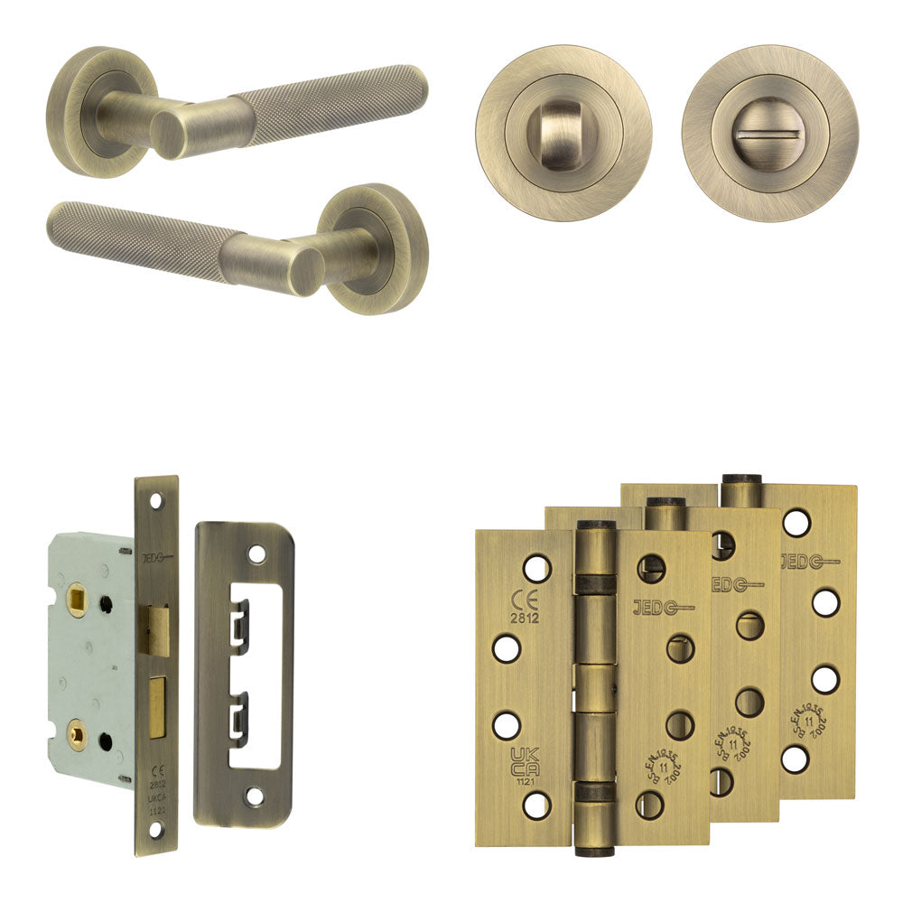 Bari Bathroom Lock Pack – Standard Thumb Turn