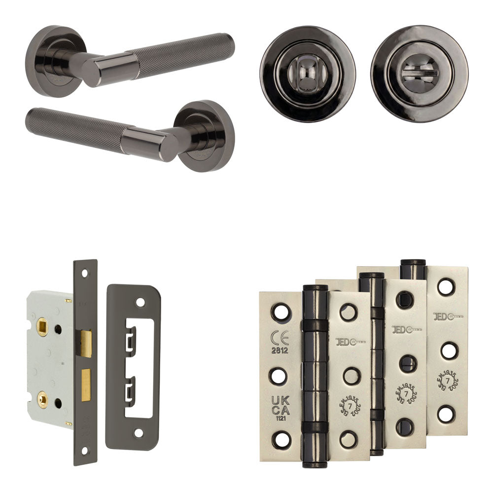 Bari Bathroom Lock Pack – Standard Thumb Turn