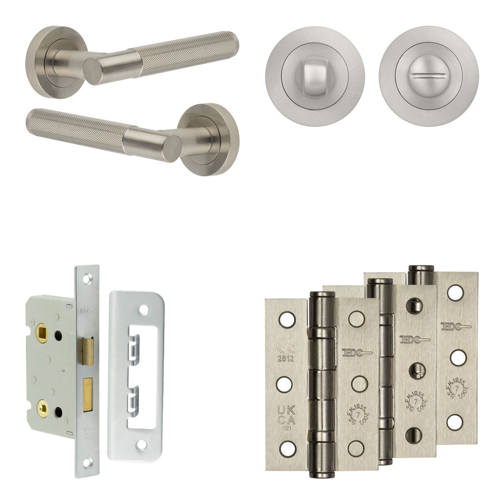 Bari Bathroom Lock Pack – Standard Thumb Turn