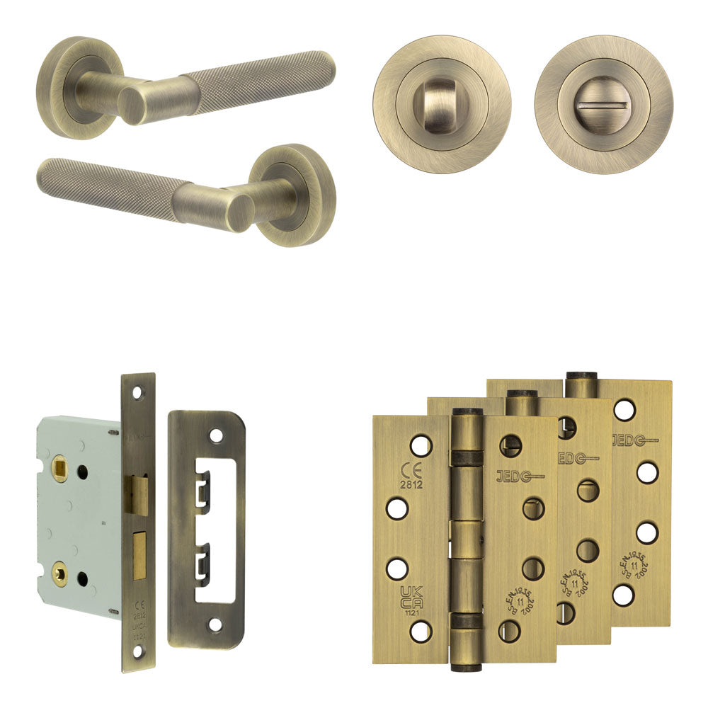 Bari Bathroom Lock Pack – Standard Thumb Turn