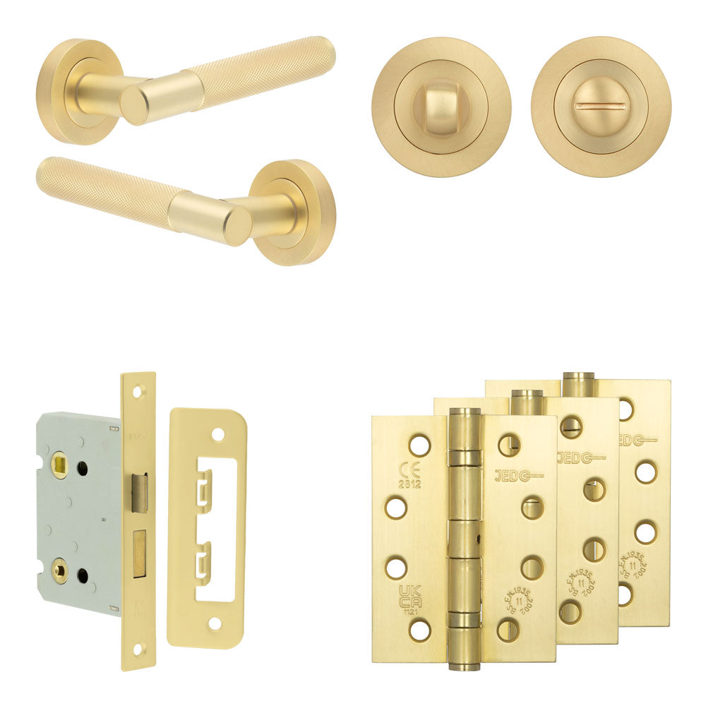 Bari Bathroom Lock Pack – Standard Thumb Turn