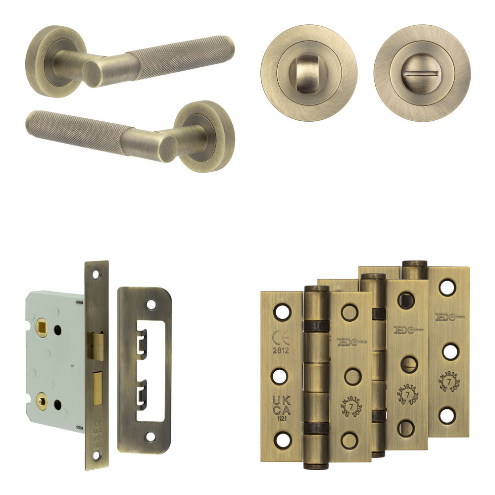 Bari Bathroom Lock Pack – Standard Thumb Turn