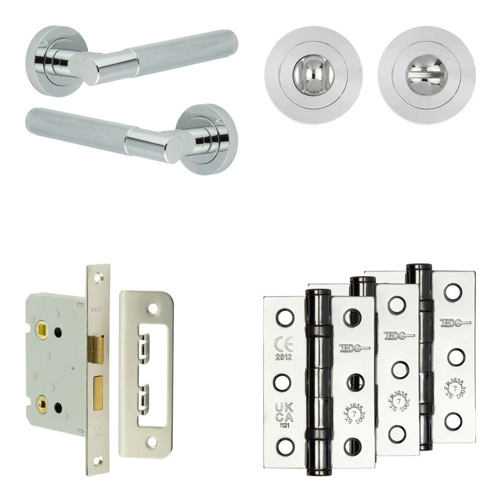Bari Bathroom Lock Pack – Standard Thumb Turn