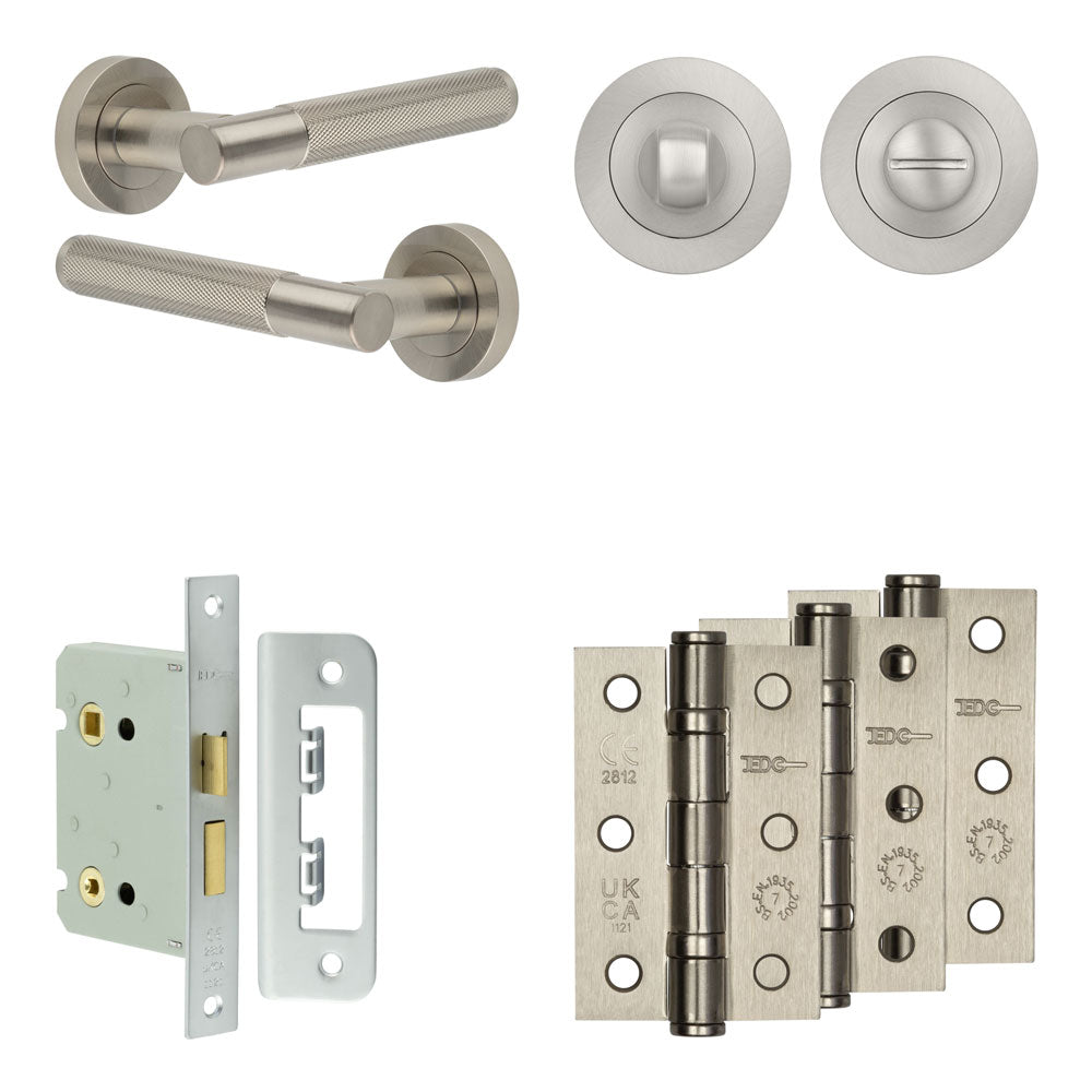Bari Bathroom Lock Pack – Standard Thumb Turn