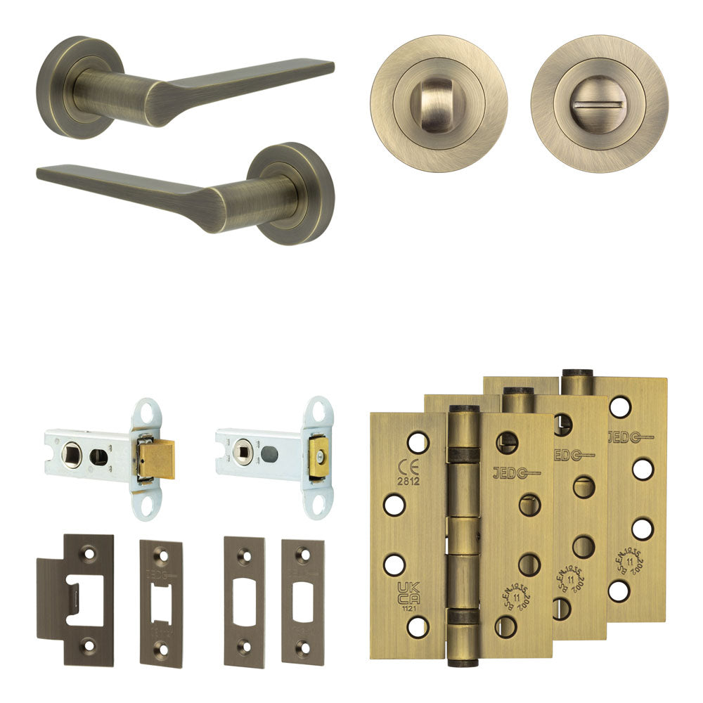 Gio Tubular Bathroom Pack – Standard Thumb Turn