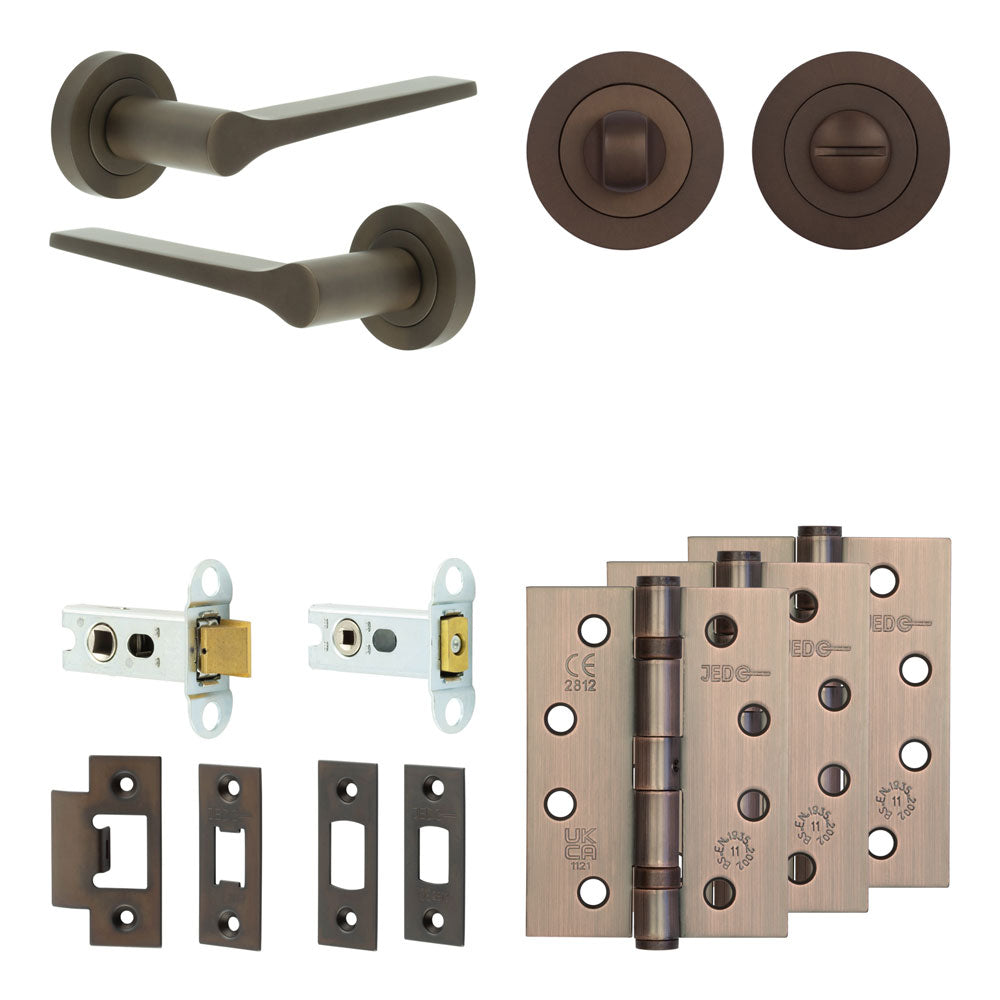 Gio Tubular Bathroom Pack – Standard Thumb Turn