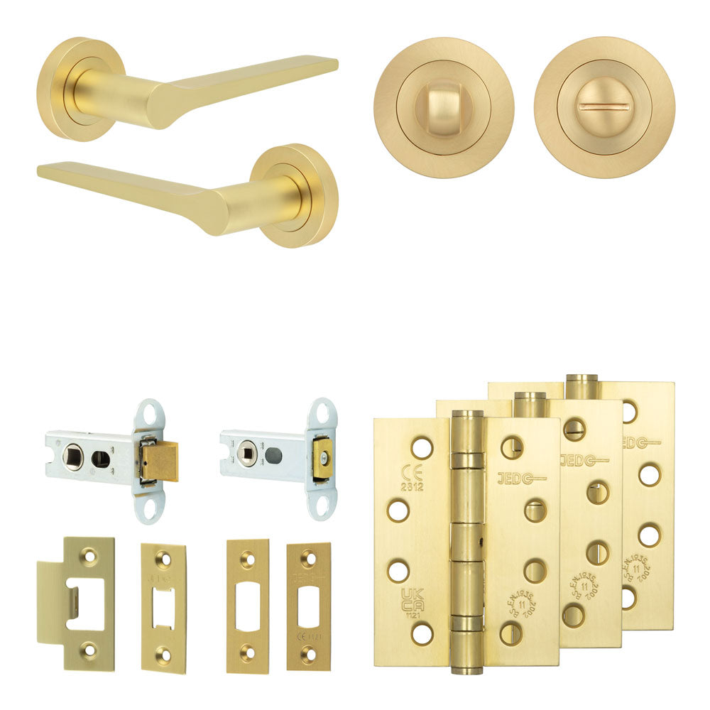 Gio Tubular Bathroom Pack – Standard Thumb Turn