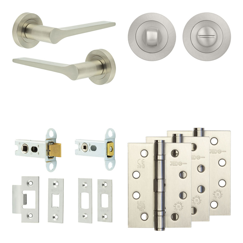 Gio Tubular Bathroom Pack – Standard Thumb Turn