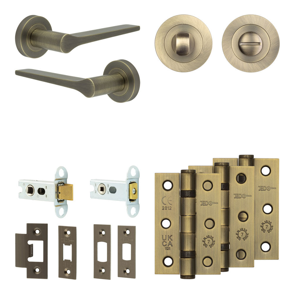 Gio Tubular Bathroom Pack – Standard Thumb Turn