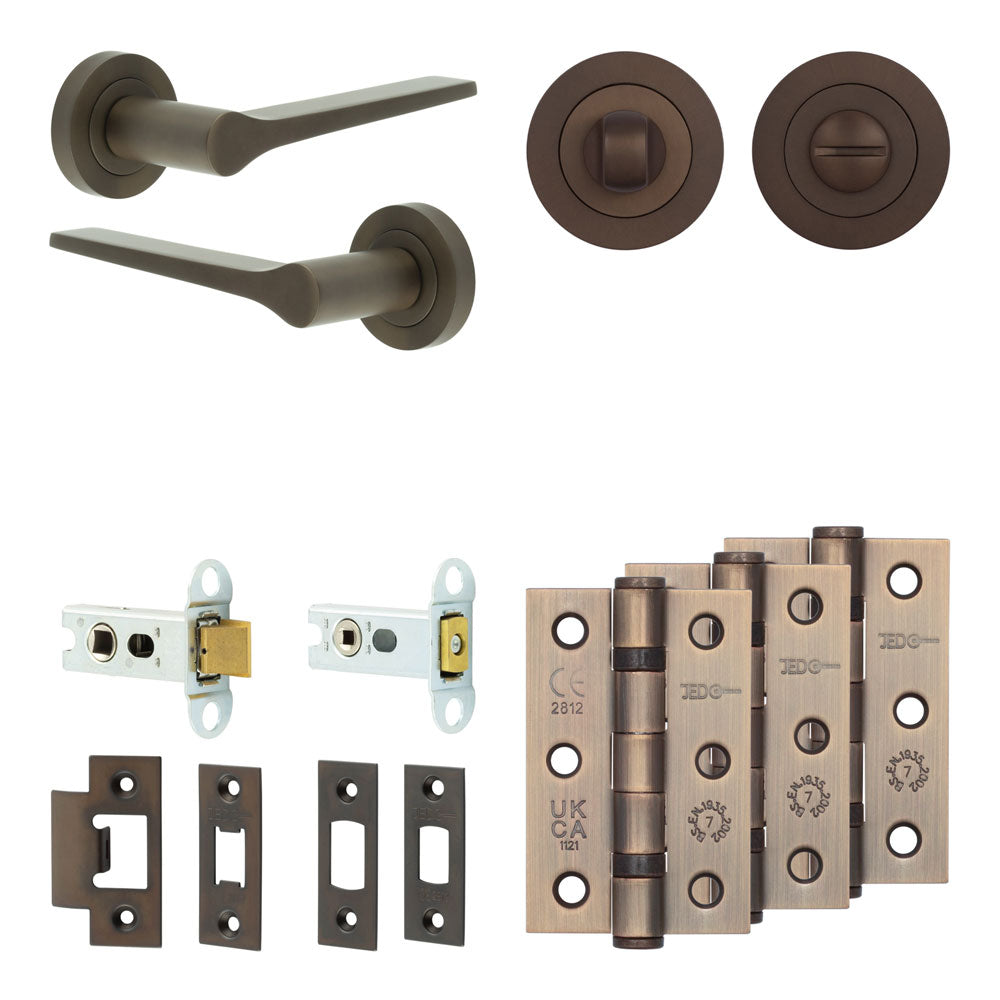 Gio Tubular Bathroom Pack – Standard Thumb Turn