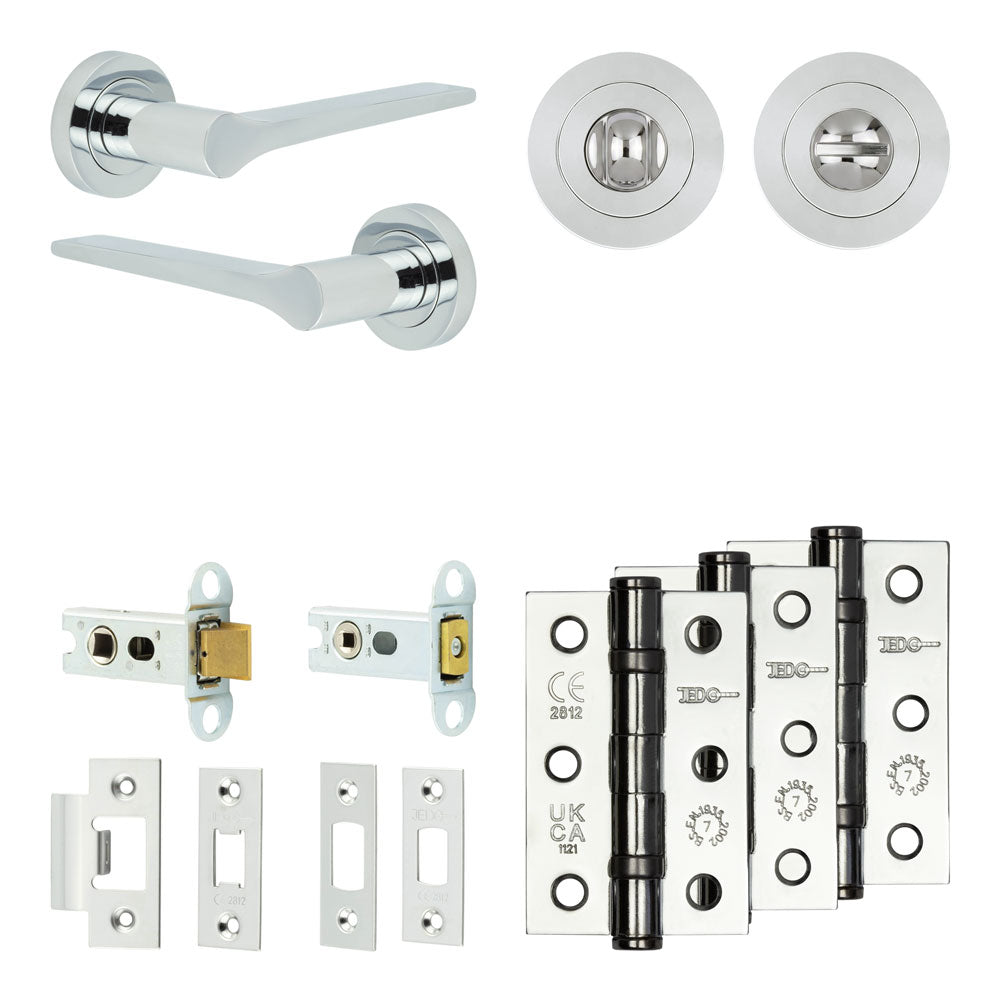 Gio Tubular Bathroom Pack – Standard Thumb Turn
