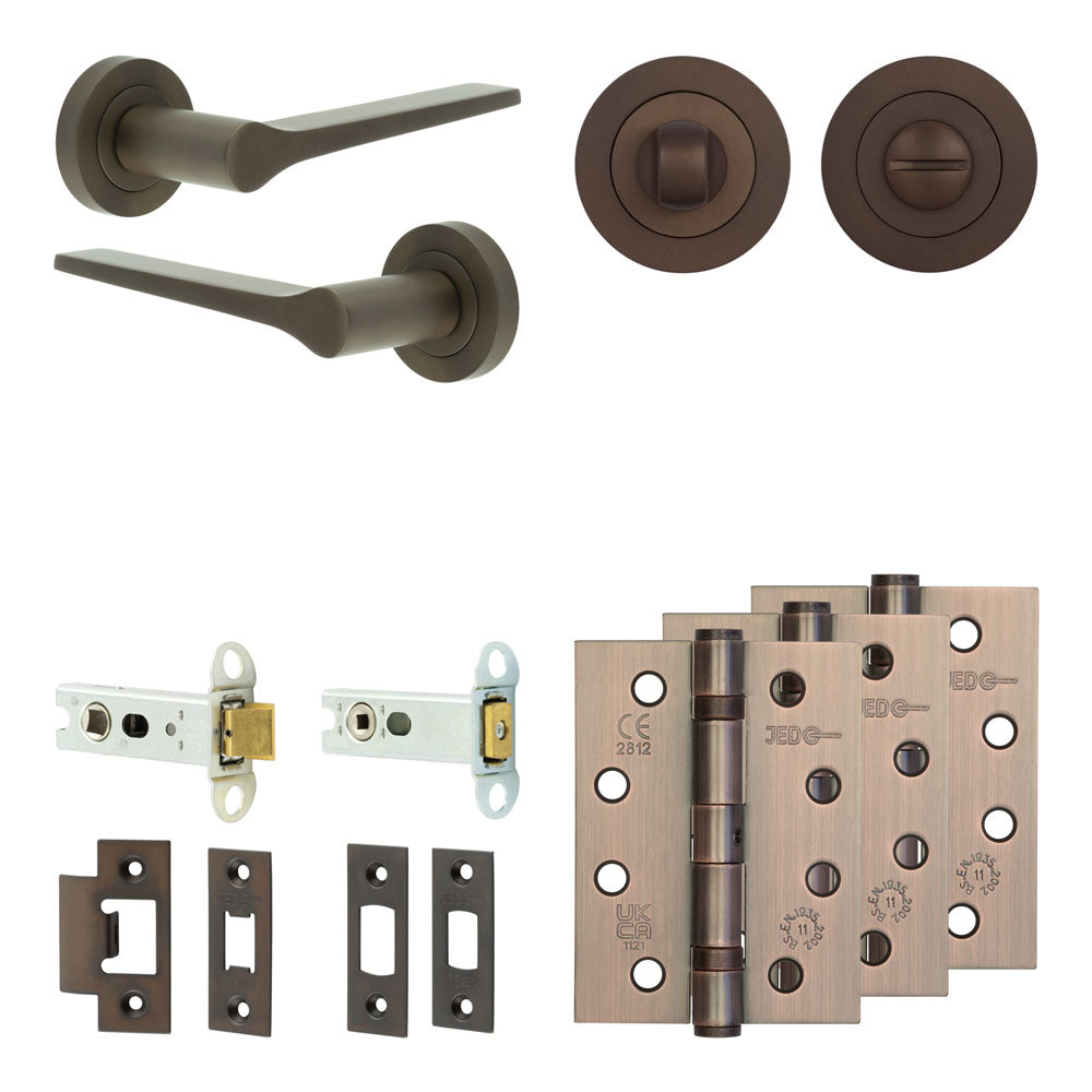 Gio Tubular Bathroom Pack – Standard Thumb Turn