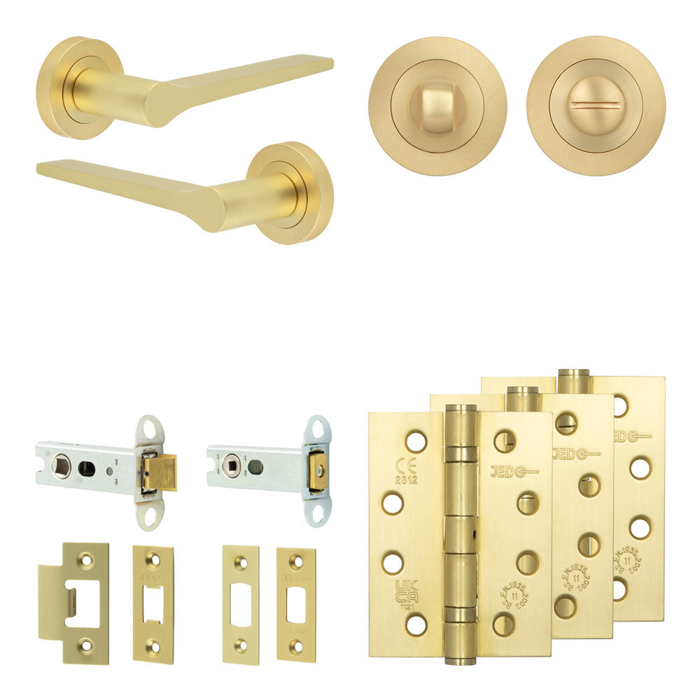 Gio Tubular Bathroom Pack – Standard Thumb Turn