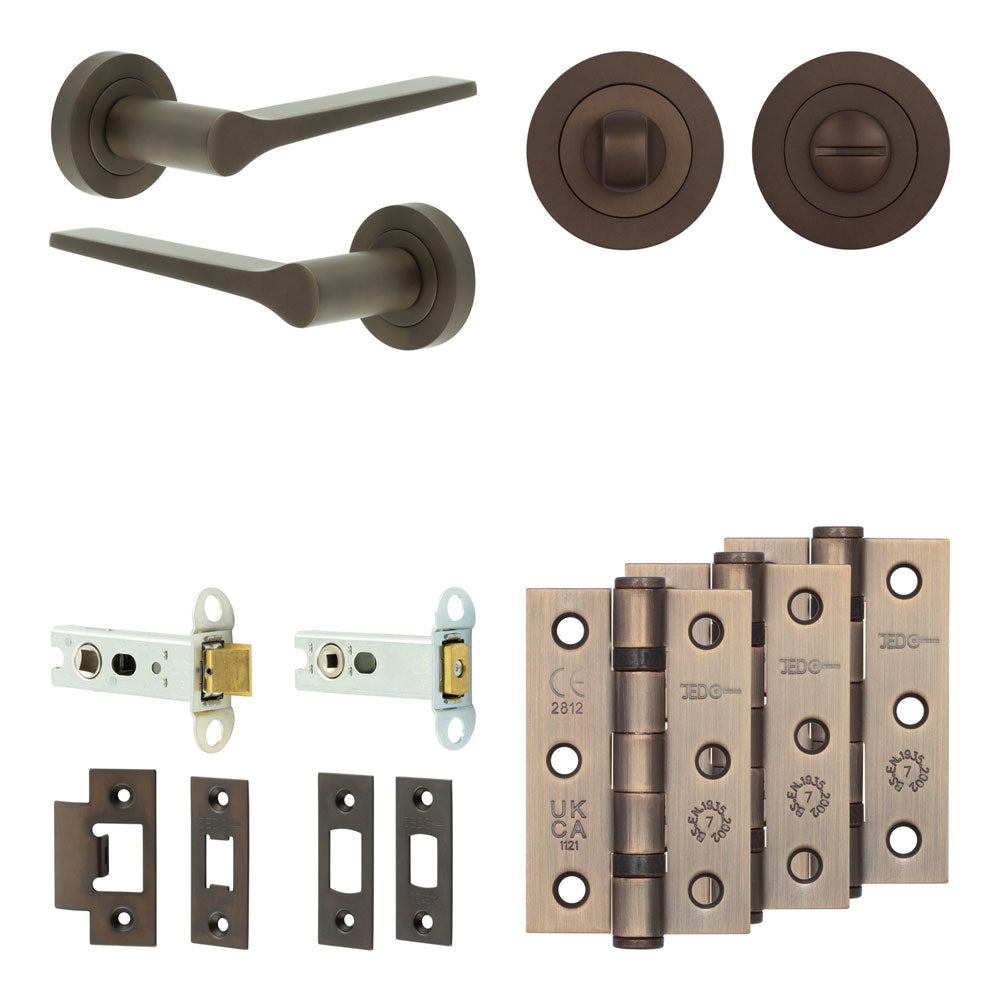 Gio Tubular Bathroom Pack – Standard Thumb Turn