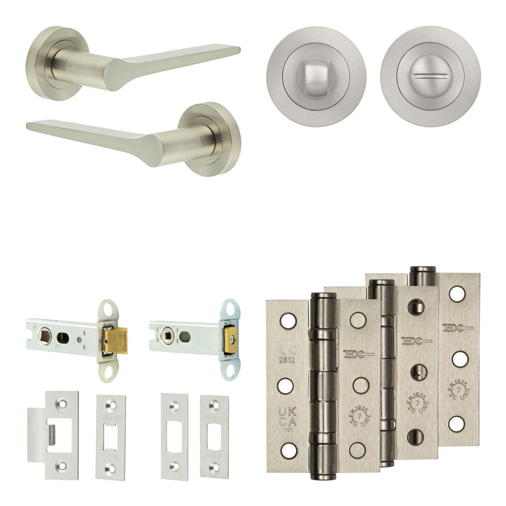 Gio Tubular Bathroom Pack – Standard Thumb Turn