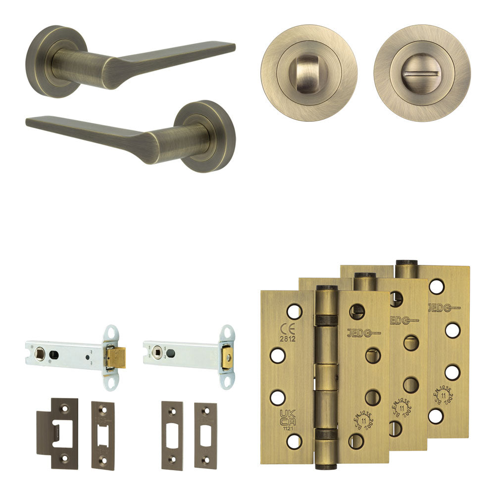 Gio Tubular Bathroom Pack – Standard Thumb Turn