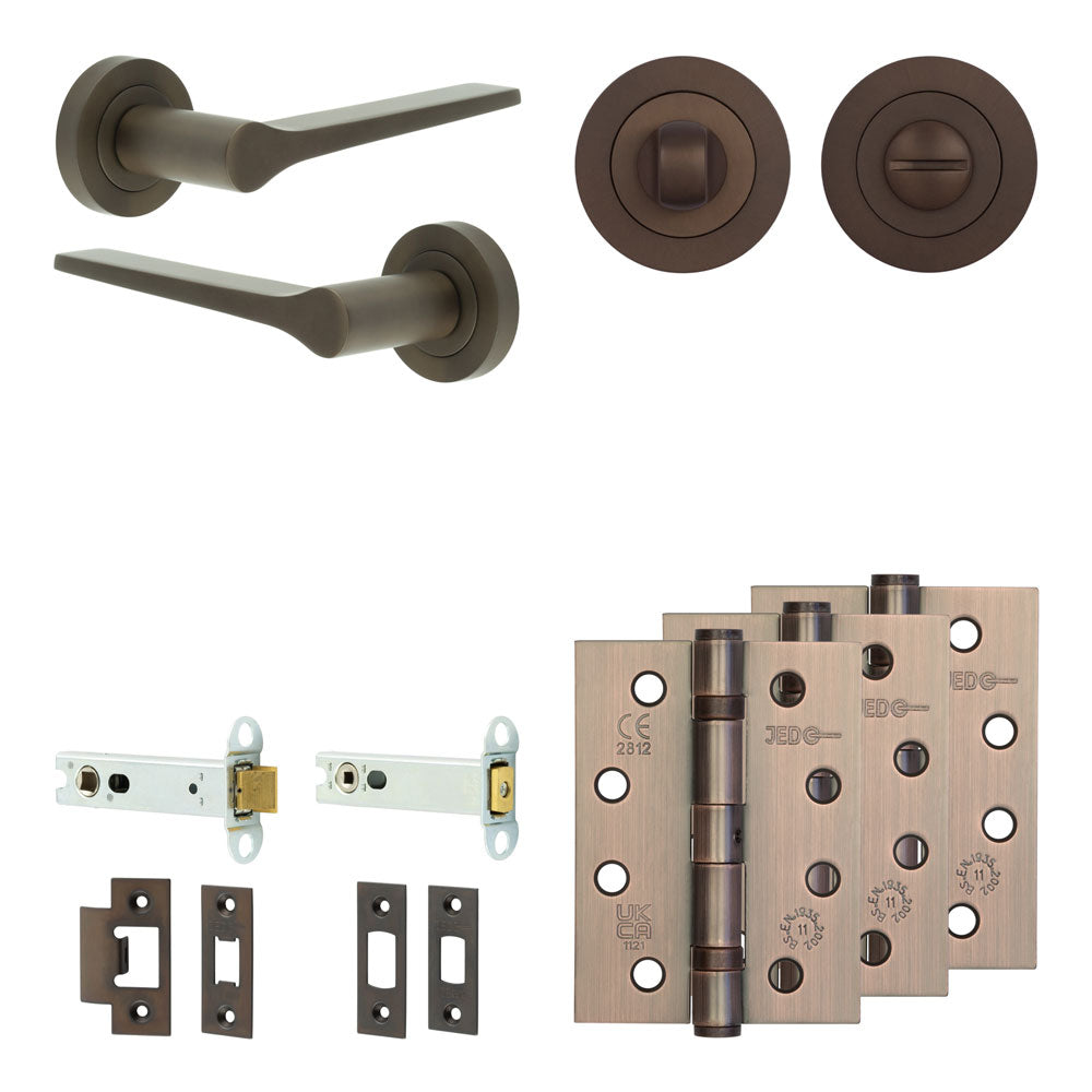 Gio Tubular Bathroom Pack – Standard Thumb Turn