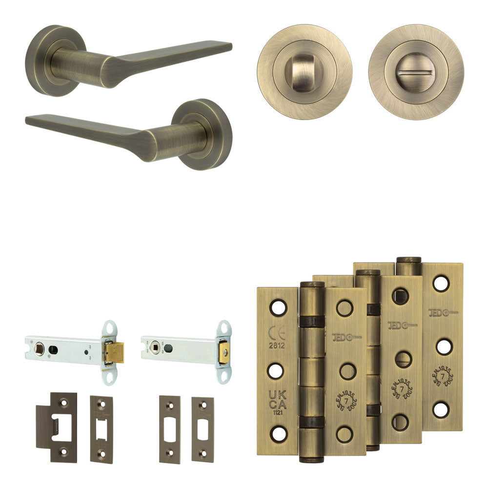 Gio Tubular Bathroom Pack – Standard Thumb Turn
