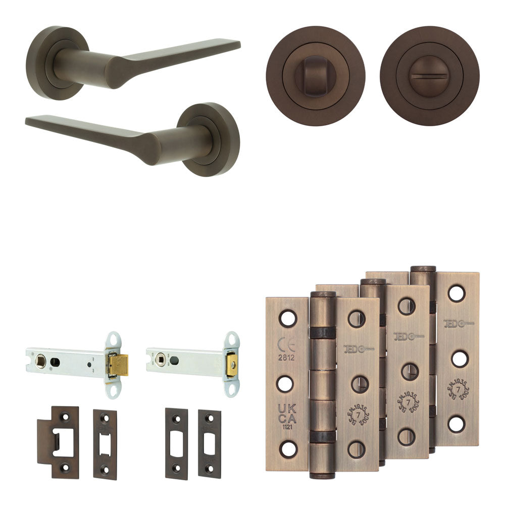 Gio Tubular Bathroom Pack – Standard Thumb Turn