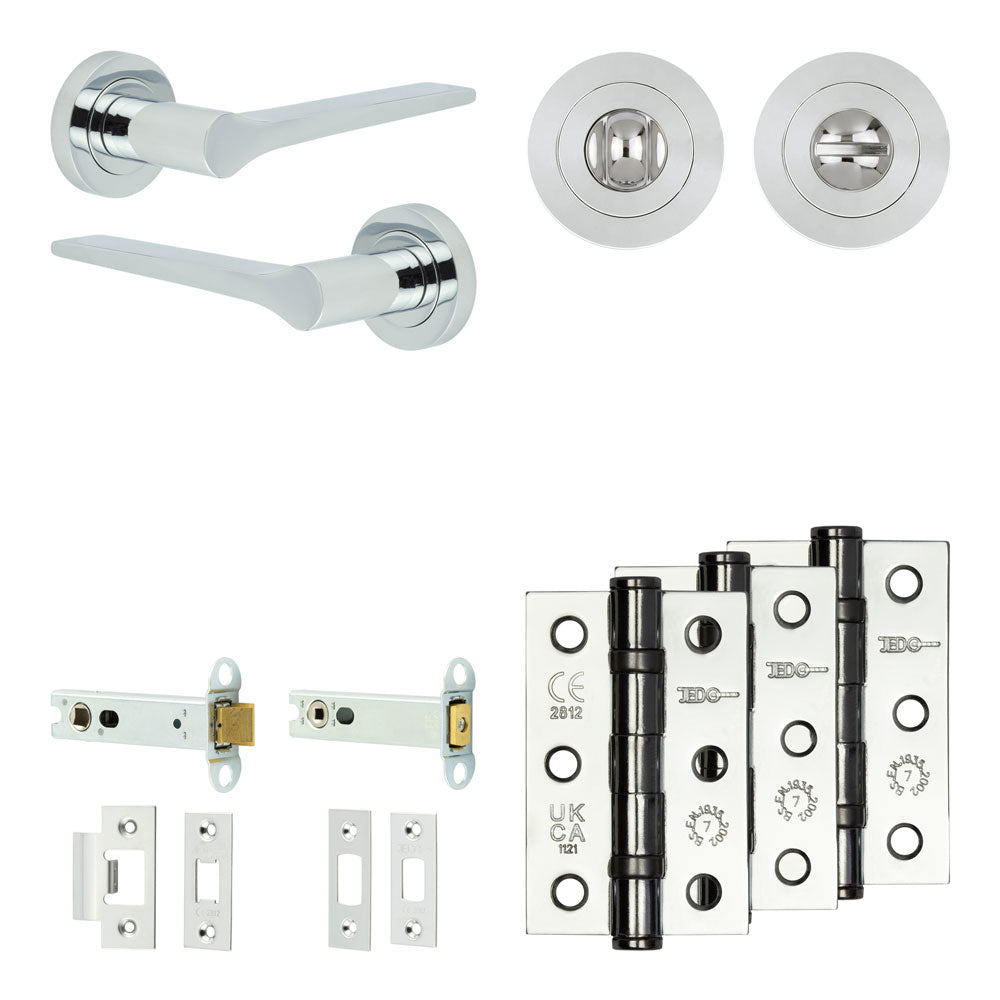 Gio Tubular Bathroom Pack – Standard Thumb Turn