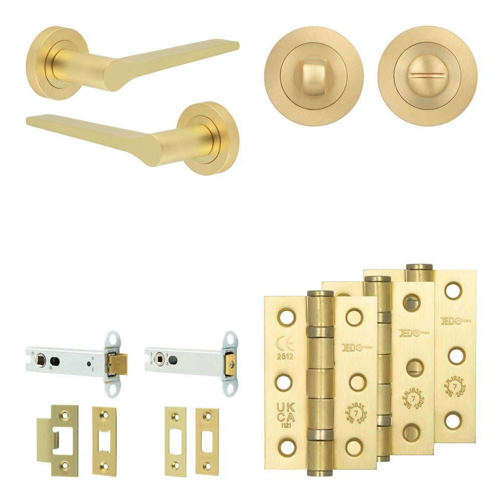 Gio Tubular Bathroom Pack – Standard Thumb Turn