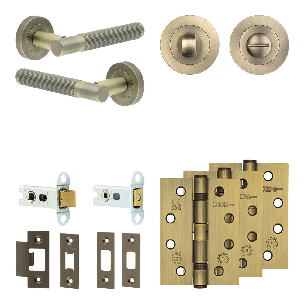 Venice Tubular Bathroom Pack – Standard Thumb Turn